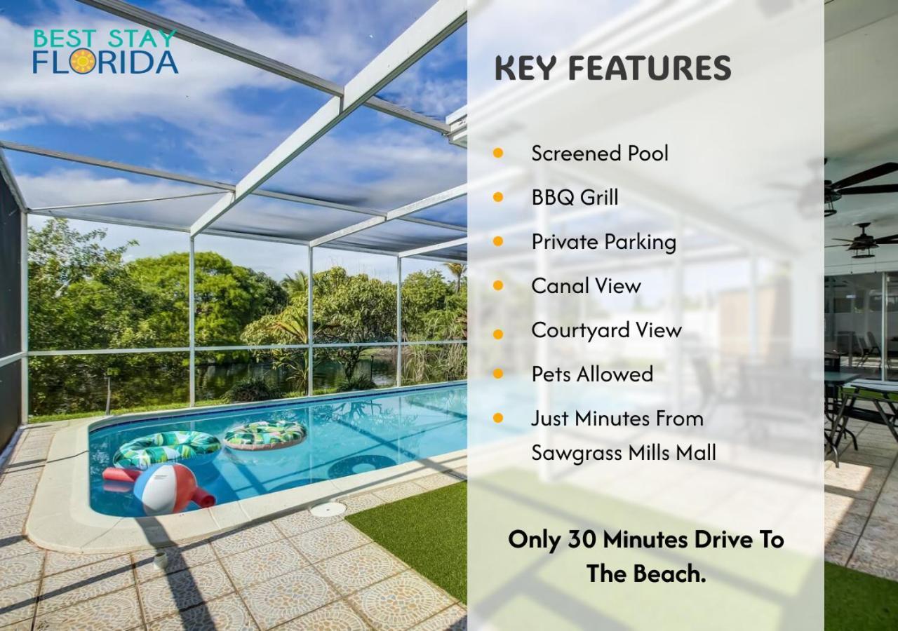 Serenity Spot Wd Pool, Lake, River & Canal View 선라이즈 외부 사진